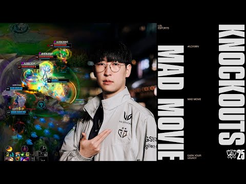 형은 월즈가 처음이야 | 녹아웃 스테이지 매드무비 | GEN vs HLE | 2025 월드 챔피언십