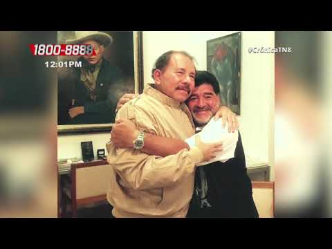 Nicaragua lamenta fallecimiento de Diego Armando Maradona