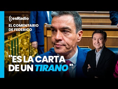 Jiménez Losantos destroza a Sánchez: Es la carta de un tirano