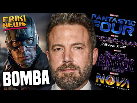 BOMBA: ¿Regresan BEN AFFLECK y CHRIS EVANS Gran filtracion del MCU (F4, Nova, Spider-Man,...)