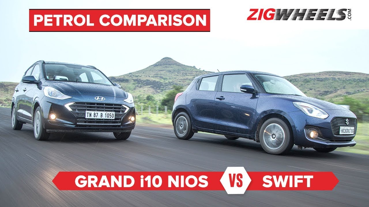 Hyundai Grand i10 Nios vs Maruti Suzuki Swift | Petrol Comparison | ZigWheels