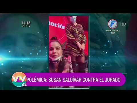 ¿Susan Zaldivar en contra del jurado del @Canta Conmigo Paraguay