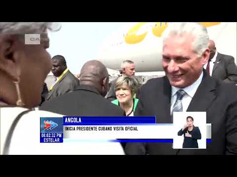 Realiza presidente de Cuba visita de Estado a Angola