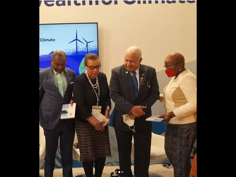 Climate Financing High On Agenda For Planning Minister Camille Robinson-Regis At COP26