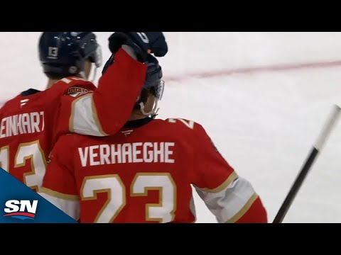 Panthers Carter Verhaeghe Notches Fourth Career Hat Trick