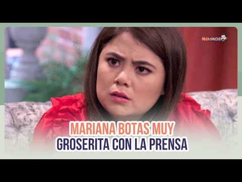 Mariana Botas sale huyendo de la prensa | MICHISMESITO