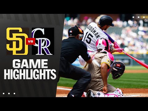 Padres vs. Rockies Game Highlights (5/11/25) | MLB Highlights