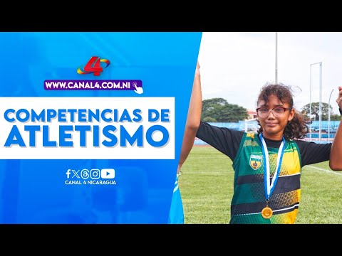 Final de las competencias de atletismo de los Juegos Juveniles Managua 2023