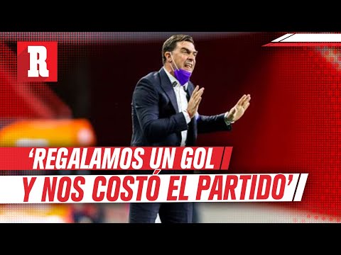 Pablo Guede tras derrota: 'Regalamos un gol y eso nos costó el partido'