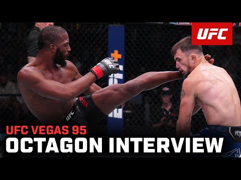 Danny Barlow Octagon Interview | UFC Vegas 95