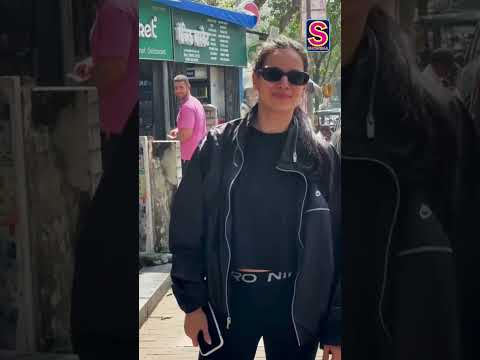 Natasa Stankovic’s All Black Gym Outfit On a Sunny Day In Mumbai | N18S | #trending