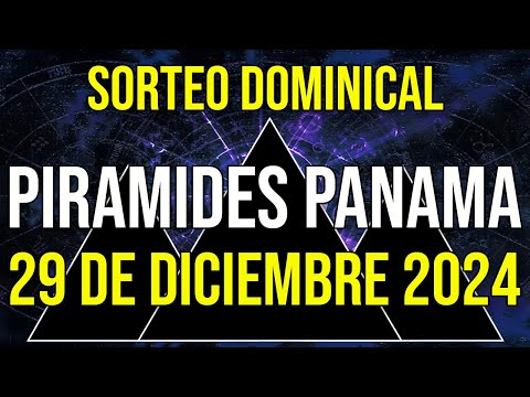 Pirámides Loteria Panamá para el Domingo 29 de Diciembre 2024 Lotería de Panamá