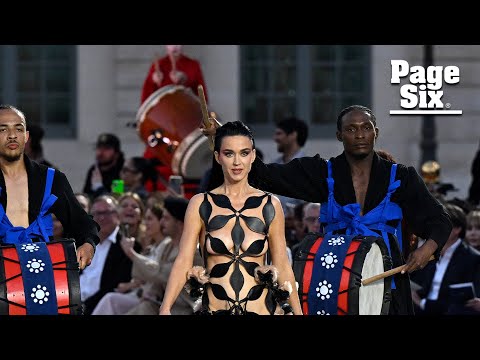 Katy Perry wows in wild barely-there cutout dress at Vogue World: Paris