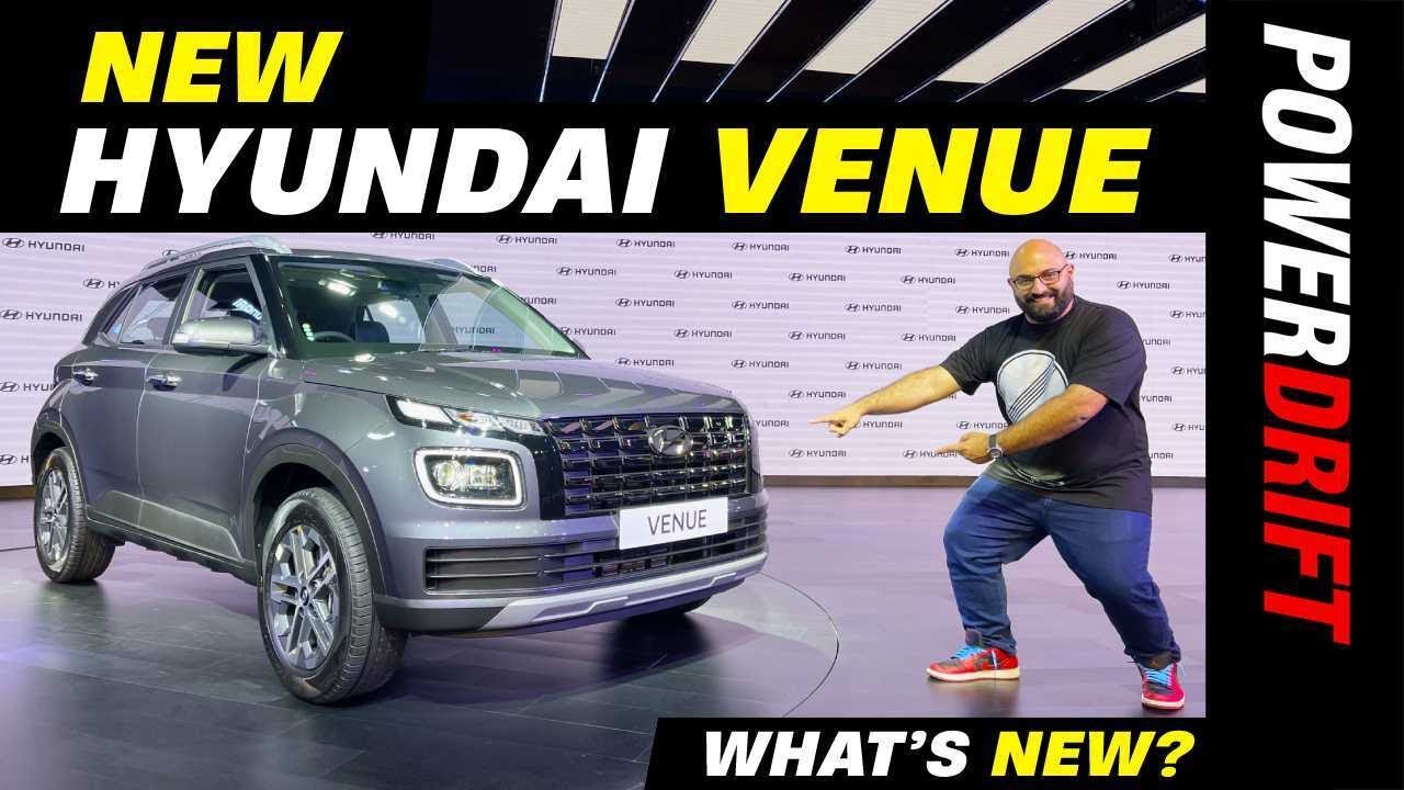 New Hyundai Venue Facelift - What’s NEW? | First Look | PowerDrift