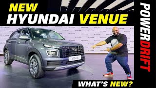 New Hyundai Venue Facelift - What’s NEW? | First Look | PowerDrift
