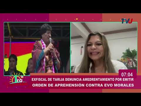 La fiscalía de Tarija emitió orden de aprehensión contra el ex-presidente Evo Morales