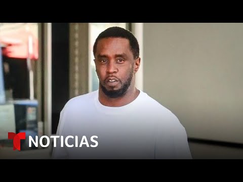 El video de 'Diddy' impaciente en un aeropuerto de Miami mientras era allanado | Noticias Telemundo