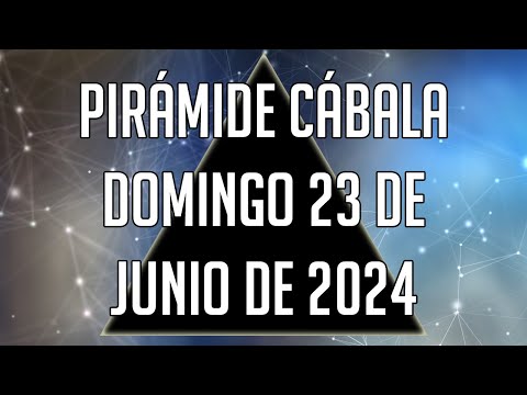 ? Pirámide Cábala para el Domingo 23 de Junio de 2024 - Lotería de Panamá
