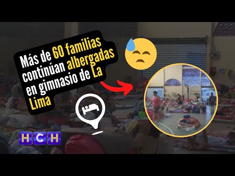 ¡Afectados por Julia! Más de 60 familias continúan albergadas en gimnasio de La Lima
