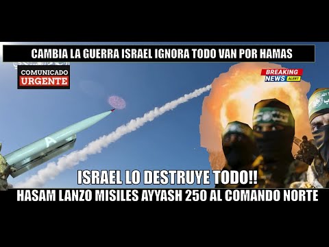 Israel lo DESTRUYE TODO Brigadas HAMAS  EXPLOTARON el comando norte con misiles Ayyash 250
