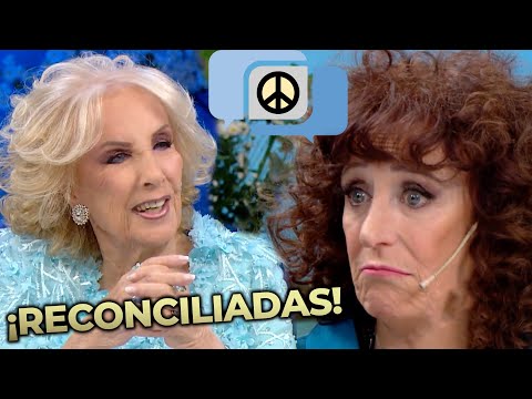 Julia Zenko, se amigó con Mirtha y volvió a la mesa luego del encuentro en el Colón