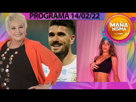 Mañanísima con Carmen - Programa 14/02/22-¿Tini y Rodrigo de Paul, enamorados?