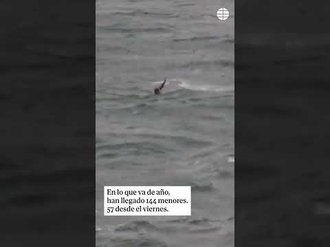 57 menores inmigrantes llegan a Ceuta nadando