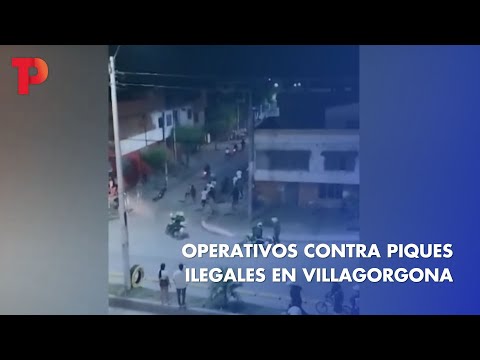Operativos contra piques ilegales en Villagorgona | 17.02.2023 | TP Noticias