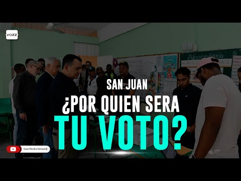 ENCUESTA 2: SAN JUAN,  ¿por quien sera tu voto en las elecciones presidencialesen de mayo?