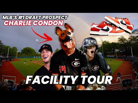 We went to see #1 MLB Draft Prospect Charlie Condon at Georgia!! (Georgia Facility Tour!)