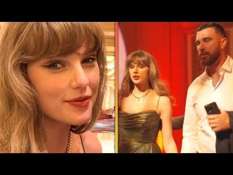 Taylor Swift and Travis Kelce's Vegas Night Out Included 'Lots of KISSING' (Source)