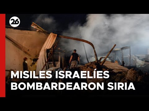 Medio Oriente | Misiles israelíes bombardearon Siria