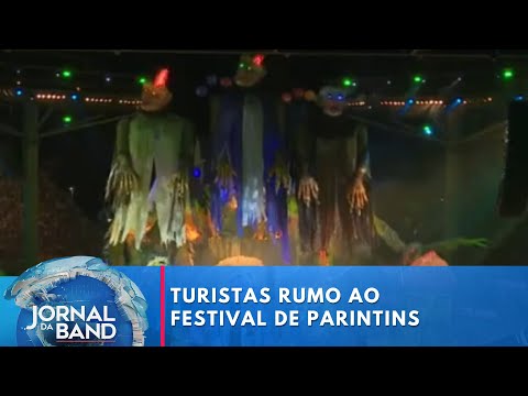 Turistas já movimentam Porto de Manaus para o Festival de Parintins | Jornal da Band