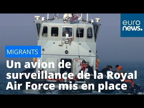 Migrants : un avion de surveillance de la Royal Air Force au-dessus de la Manche