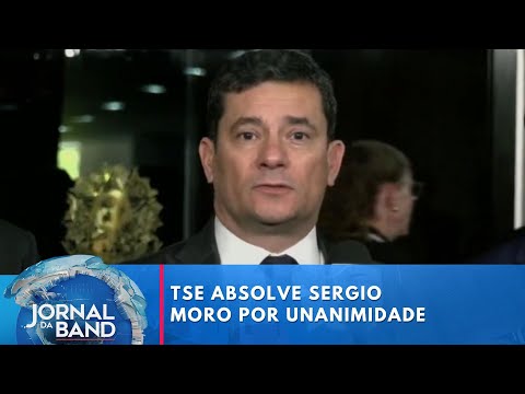 TSE absolve Sergio Moro por unanimidade | Jornal da Band