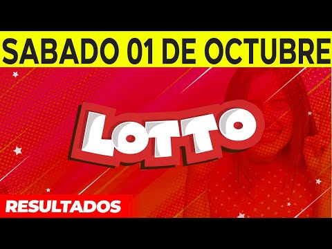 Resultados del Lotto del Sábado 1 de Octubre del 2022