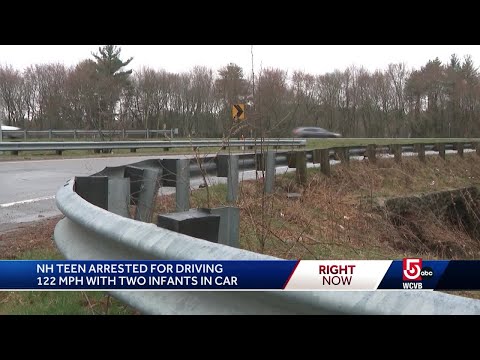 Teen arrested after driving 122 mph