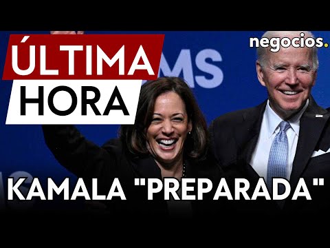 ÚLTIMA HORA | Kamala Harris está preparada para un posible relevo de Biden