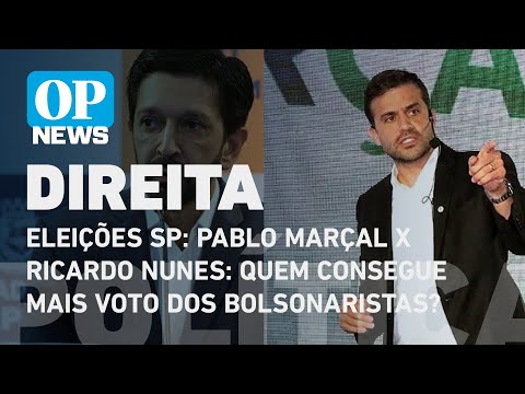 Eleições SP: Pablo Marçal x Ricardo Nunes: quem consegue mais voto dos bolsonaristas? | O POVO NEWS