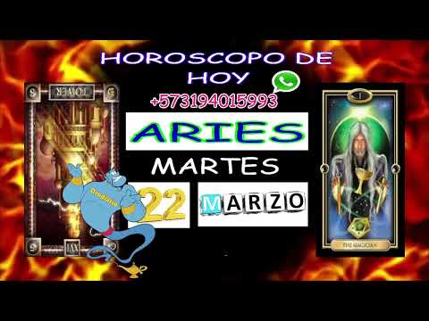 Horóscopo Diario - Aries - 22 de Marzo de 2022   Numeros para hoy 5027    ARIES HOY