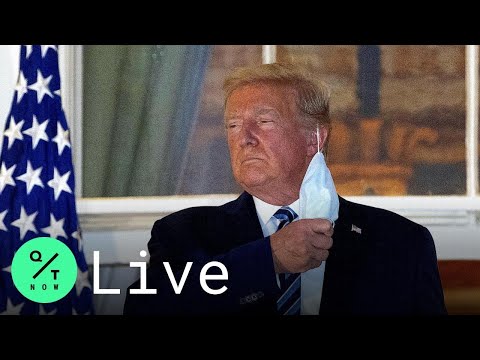 LIVE: Trump Returns to the White House With Covid-19 and Without a Face Mask | Happening Today
