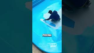 🏊‍♂️ Pintando sua piscina? Conheça o nosso Kit Pu Piscinas MAZA 🔥 #shorts #piscina #pool #piscinas