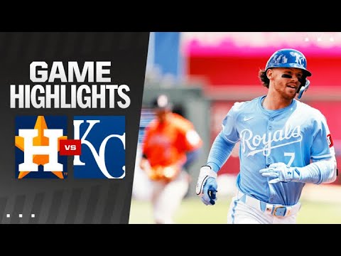 Astros vs. Royals Game Highlights (4/11/24) | MLB Highlights