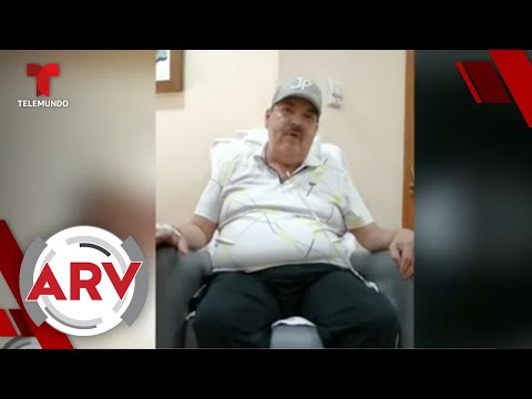 Julio Preciado es dado de alto tras haber sido hospitalizado con neumonía | Al Rojo Vivo | Telemundo