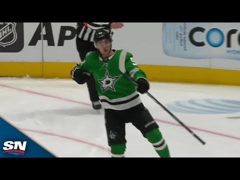 Stars Wyatt Johnston Nets Three Power-Play Goals For Third Career Hat Trick