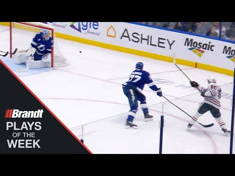 Connor Bedard Fires Laser Beam From Near Impossible Angle | NHL Plays Of The Week