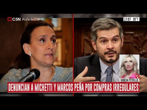 Fiscal denunció a Gabriela Michetti y a Marcos Peña por contrataciones irregulares