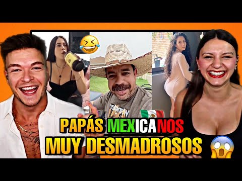 ESPAÑOLES REACCIONAN a PAPÁS MEXICANOS son *Puro DESM4DRE!* especial DIA DEL PADRE en MEXICO
