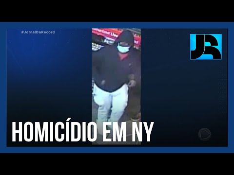 Polícia de NY divulga fotos de suspeito de matar homem em vagão de metrô