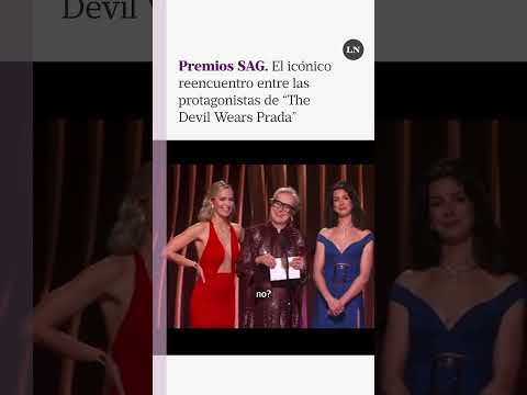 Premiso SAG: el icónico reencuentro entre Meryl Streep, Anne Hathaway y Emily Blunt